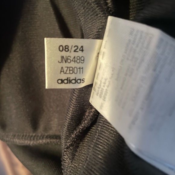 🆕 Adidas Men’s 3-Stripes Tricot Regular Sportswear Track Jacket. Grey/Black, 2XL - Picture 12 of 12